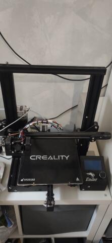 3D принтер ender 3 с модификациями