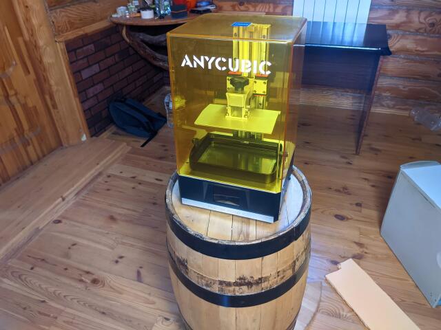 3D принтер Anycubic Photon Mono X + смола + лампа + fep
