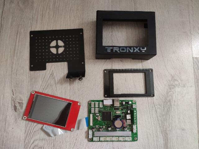 Tronxy xy2 плата, сенсорный экран, корпус из металла