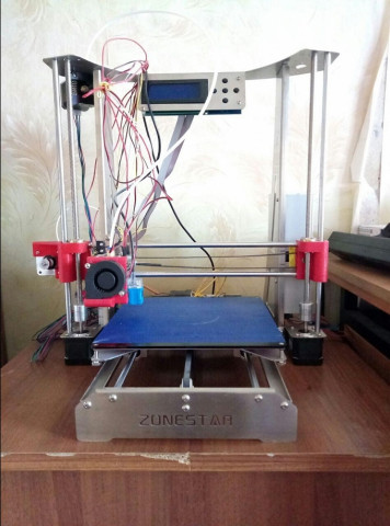 3D принтер Prusa i3 zonestar + аксессуары