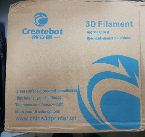 Продам катушку пластика PLA Wood 3 mm вес 0,8 кг (Createbot Китай) 