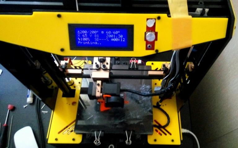 3D Принтер Prusa i4 Доработанная + Пластик