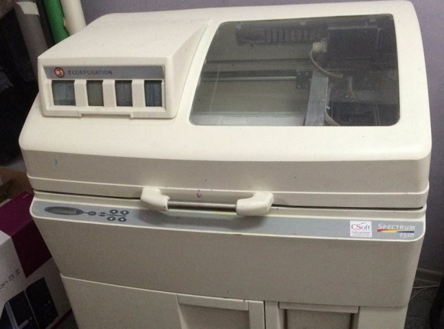 Гипсополимерный 3д принтер ZCorp Spectrum Z510