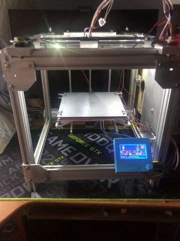 Продам 3д принтер с кинематикой H-bot