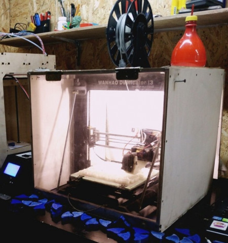 Продам 3D принтер Wanhao i3 модернизированный