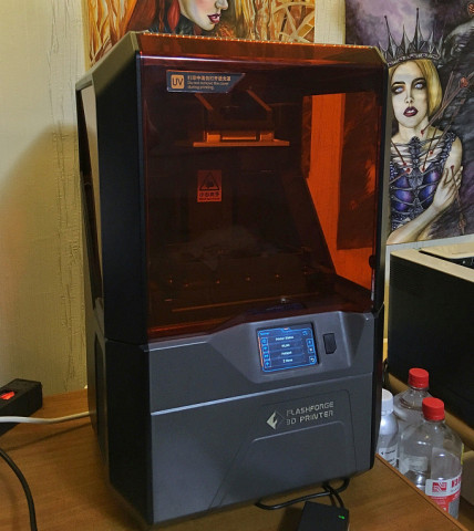 Продам фотополимерный 3D принтер Flashforge Hunter