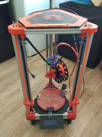 Продам Delta  3D принтер на профиле 202