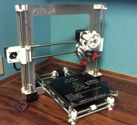 Полусобранный 3D принтер Prusa i3 с допами