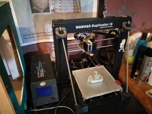 Wanhao Duplicator i3 с необходимыми доработками