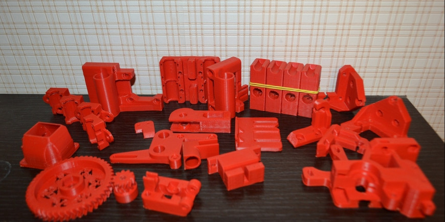 Продаю набор пластиковых деталей для 3д принтера Prusa i3 Rework