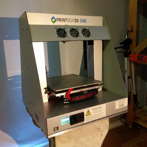 Продаю 3D принтер PrintBox3D One (2014 г.в ) + гравер "Вихрь" Г- 150 в подарок.