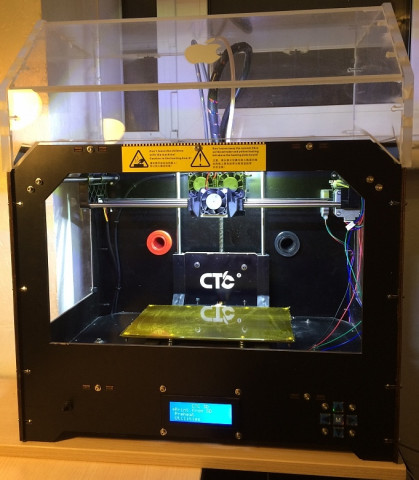 CTC 3Д принтер (два экструдера) с апгрейдом