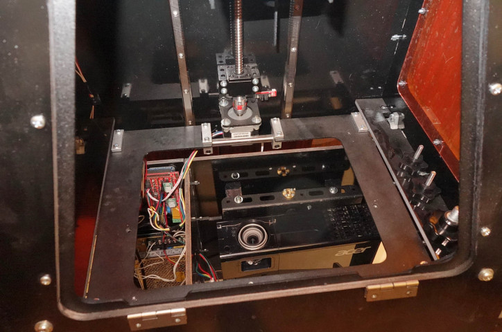 Фотополимерный проекторный DLP 3D принтер