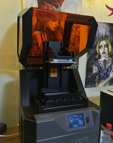 Продам фотополимерный 3D принтер Flashforge Hunter