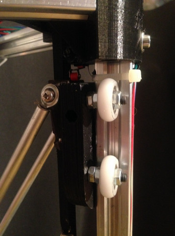 3d принтер дельта с переходником для фрезера