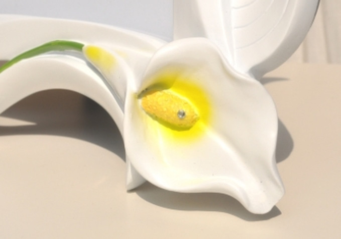 3д модель цветка барельеф для фото-рамки
