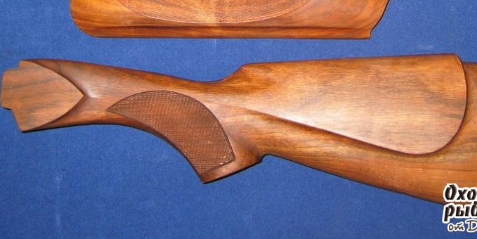 Модель приклада на ружье тоз-34ер