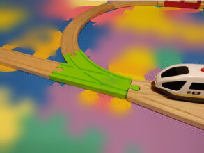 Ikea Lillabo (Детали деревянной железной дороги)