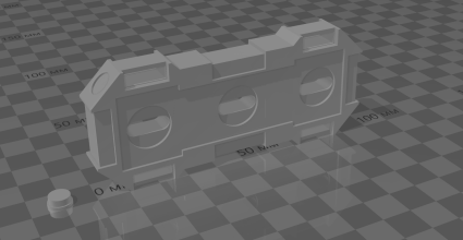 увеличенная быстросъемная канистра 1/10