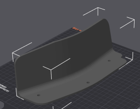 Отбойник передний правый Geely Monjaro