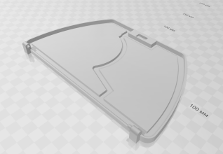 Крышка пылесоса DEXP V-2200VC