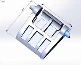 Ножка клавиатуры Dexp Saber TKL
