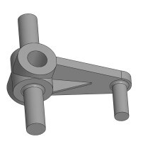 Шарнир для радиоуправляемой машинки.