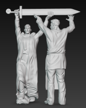 Тыл — фронту (монумент)