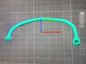 Хлястик для крышки бензобака vw Golf 6