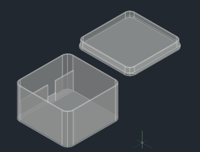Бокс под рыболовную катушку