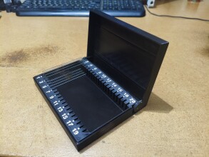 Коробка для предметных стекол.