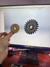 Шестерня привода масляного насоса SYM 600 \  ATV600