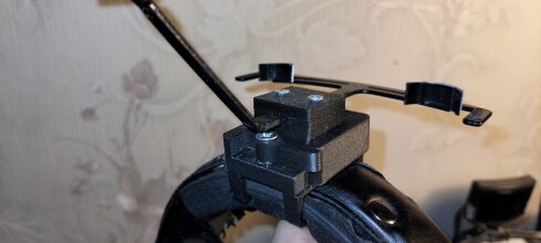 Быстросъемное крепление датчика TrackIR5 на наушники