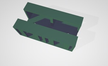 Крепление для двух ПДУ