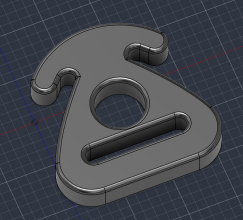 быстросъемный коннектор для буксировочного фала (tow rope quick connector)