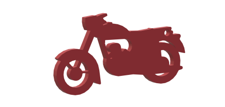 Брелок мотоцикл Jawa 2