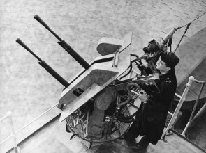 Палубная спаренная установка 2М-1 (ДШК) Вариант 2 (Deck-mounted twin 2M-1 (DShK) machine gun. Option 2.) 1:35 ВМФ СССР
