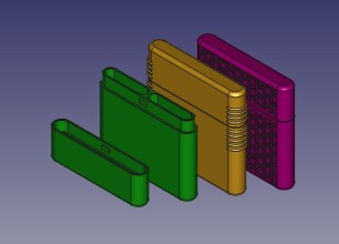 Портсигар RSH-002 (прямой)