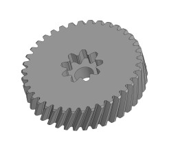 Шестерня для уничтожителя бумаги (шредера)