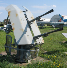 Палубная спаренная установка 2М-1 (ДШК) Вариант 1 (Deck-mounted twin 2M-1 (DShK) machine gun. Option 1.) 1:35 ВМФ СССР