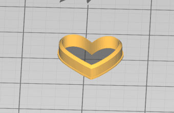 формочка сердца для пряников