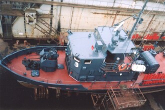 Рубка тральщика проекта 1258 (The conning tower of the minesweeper of Project 1258) 1:35 ВМФ СССР