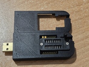 Модернизированный корпус для CH341A Pro (чёрная плата)