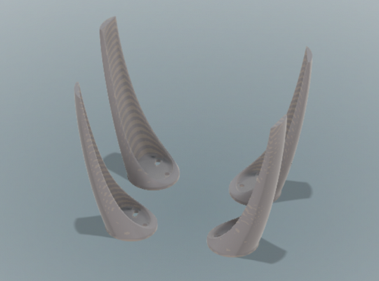 3d модель Ножки для квадрокоптера для 3d принтера - скачать бесплатно ...