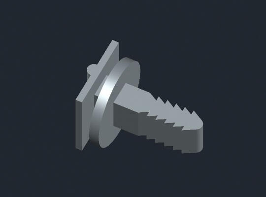 3d модель Пистон пластиковой обивки салона Ford Fusion для 3d принтера ...