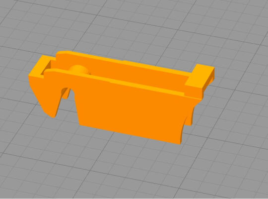 3d модель Крепление (фиксатор) дворника классический ВАЗ-2106 и т.п ...