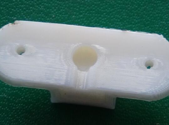 Крепеж термистора-капли к подогреваемому столу 3D принтера