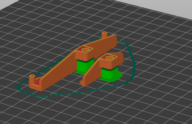 3d модель крепление вентилятора к радиатору процессора для 3d принтера ...