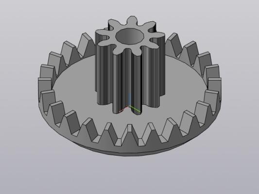 Детальная модель Ардуино мотор-редуктор (TT MOTOR 1:45)