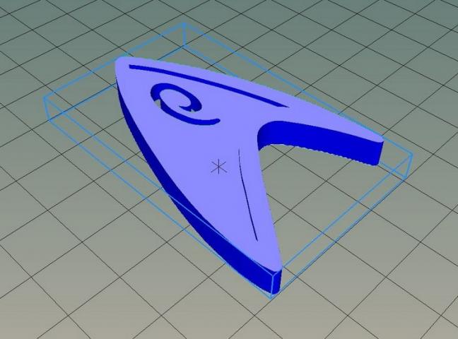 STAR TREK значок инженерной службы Звездного флота